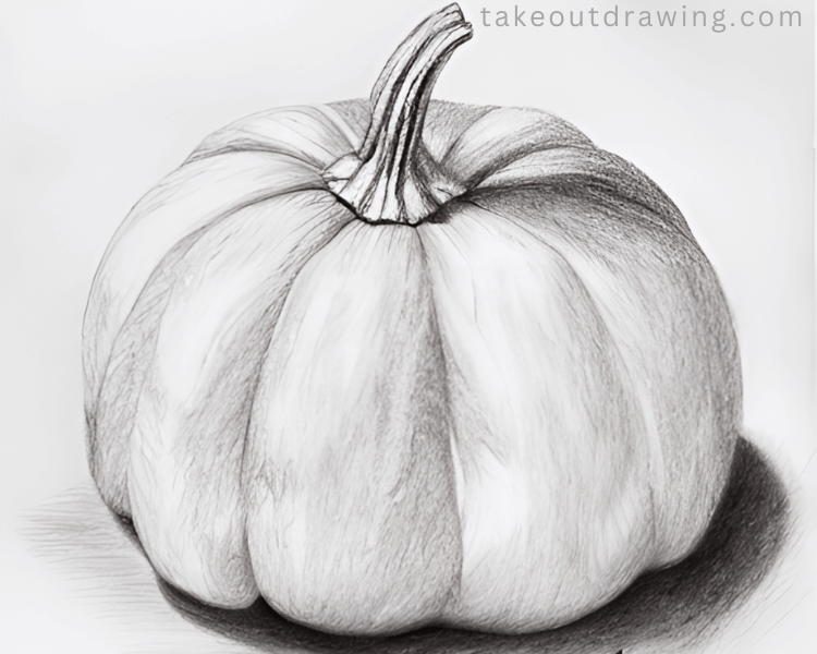 pumpkin drawing outline picture 6