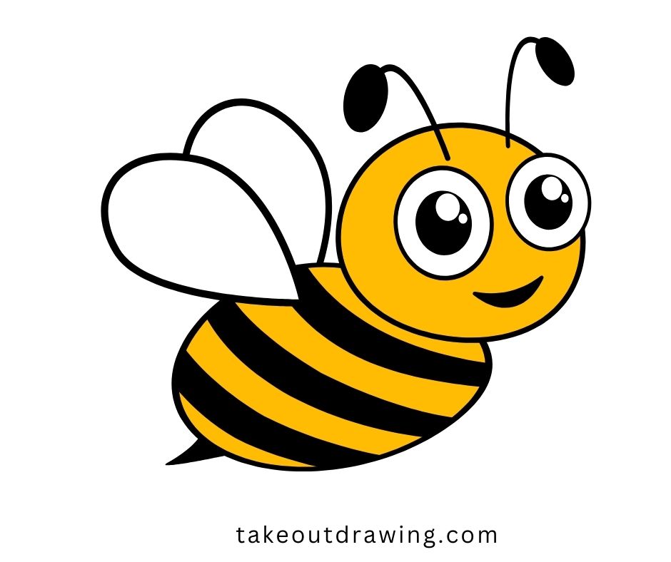 Bumble Bee Drawing-3