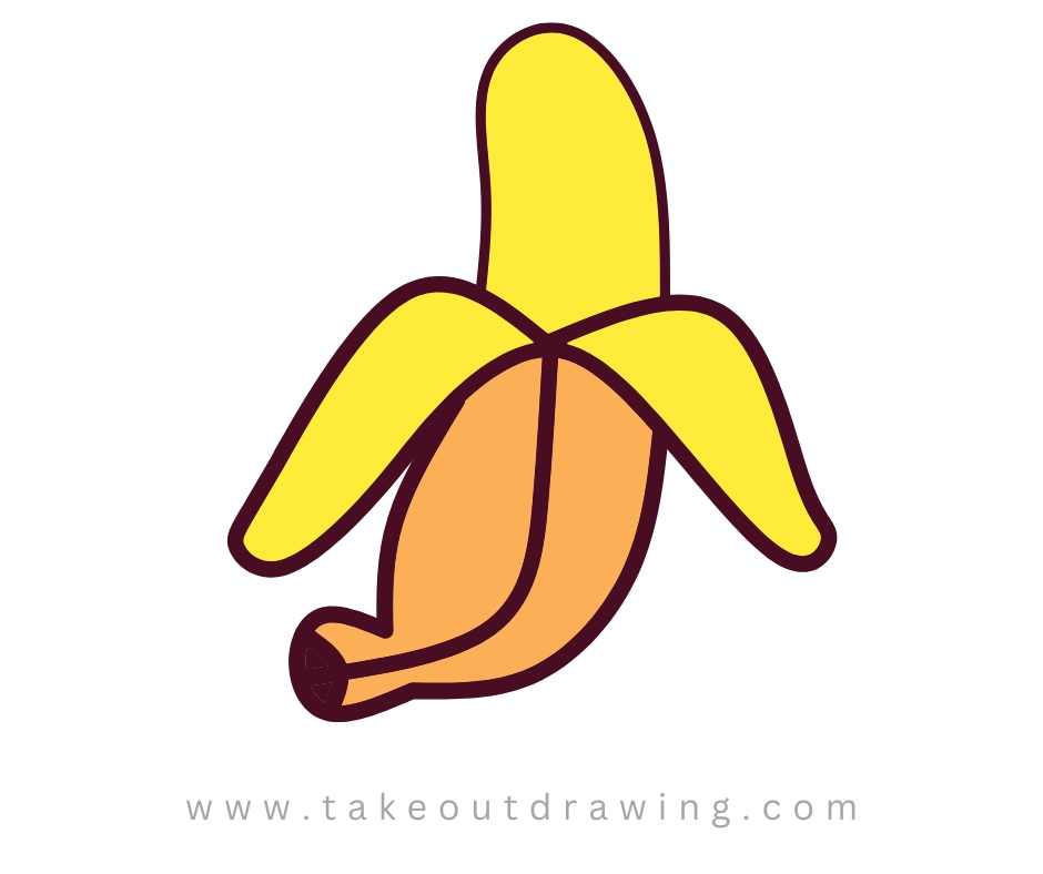 banana peel drawing-4